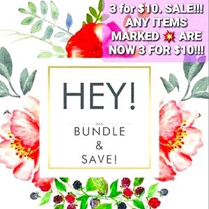 3 for $10. SALE 💟💥💥💥